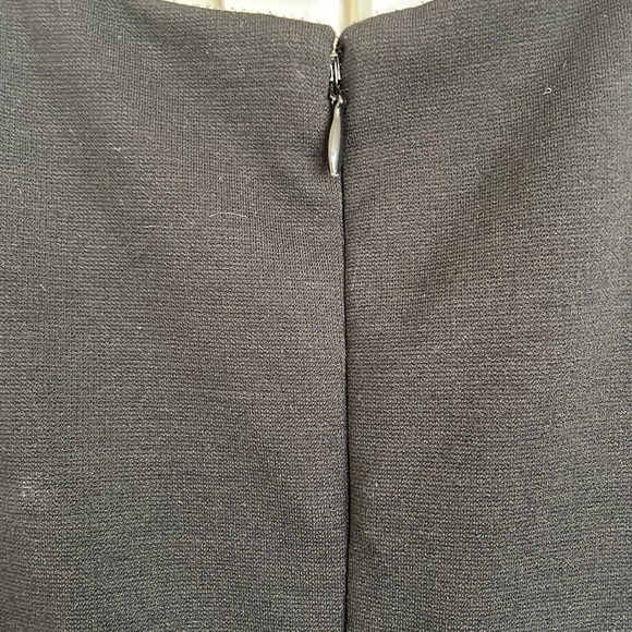MICHAEL KORS Black Sleeveless Zipper Front Bodycon Dress, Size Medium - Picture 7 of 8